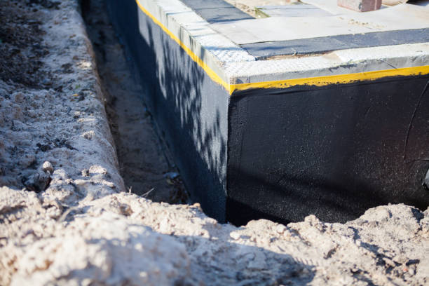 Professional Foundation Crack Repair technician working in Dale, WI